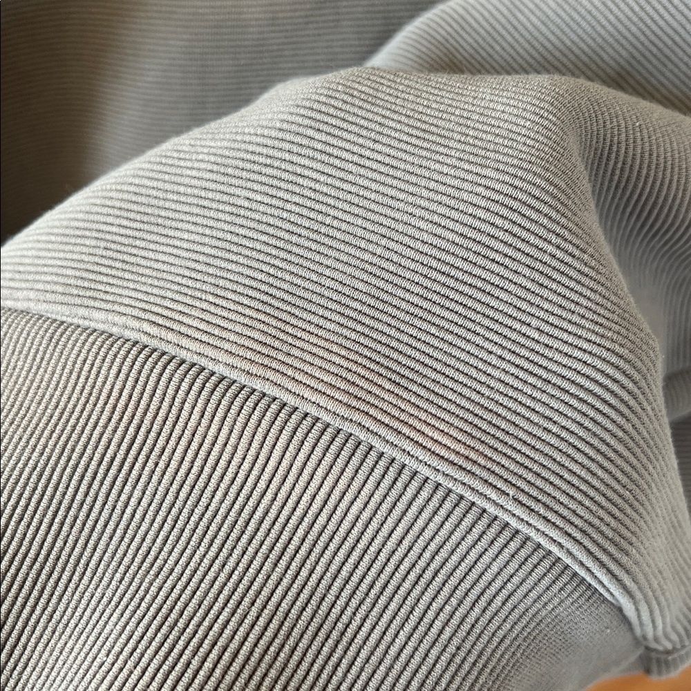 Varley Taupe Half-Zip Sweatshirt - Picture 12 of 12